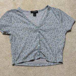 Floral Crop Top- Worn Once!